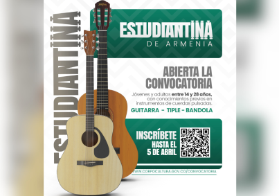 Armenia amplía convocatoria para integrar su Estudiantina hasta el 5 de abril