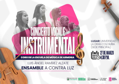 Corpocultura invita al Concierto Vocal e Instrumental con talento local