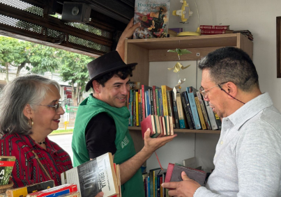 Estaciones Literarias: Corpocultura acerca la lectura a los espacios cotidianos de la ciudad