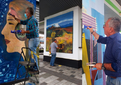 Carlos Alberto Villanueva: arte que honra el paisaje cultural cafetero