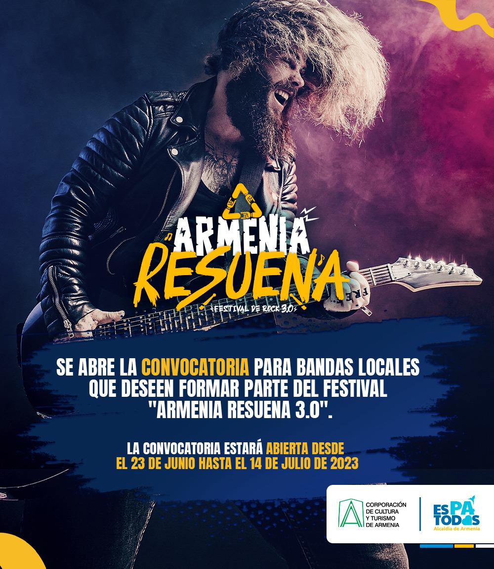 Afiche de Armenia Resuena 3.0