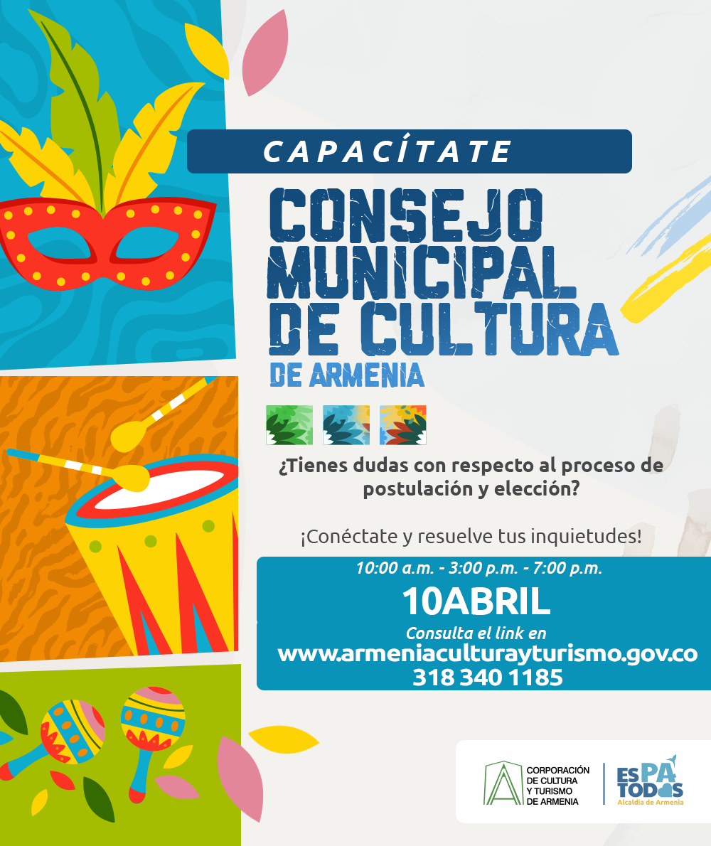 Afiche de ¡Capacítate de cara a las elecciones para el CMC!