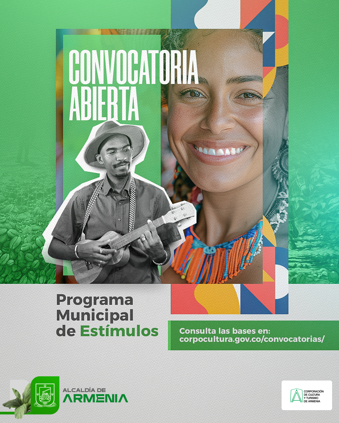 Afiche de Programa Municipal de Estímulos