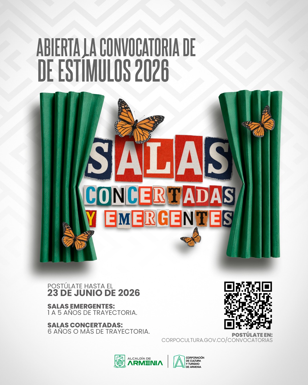 Afiche de PROGRAMA MUNICIPAL DE ESTÍMULOS 2026